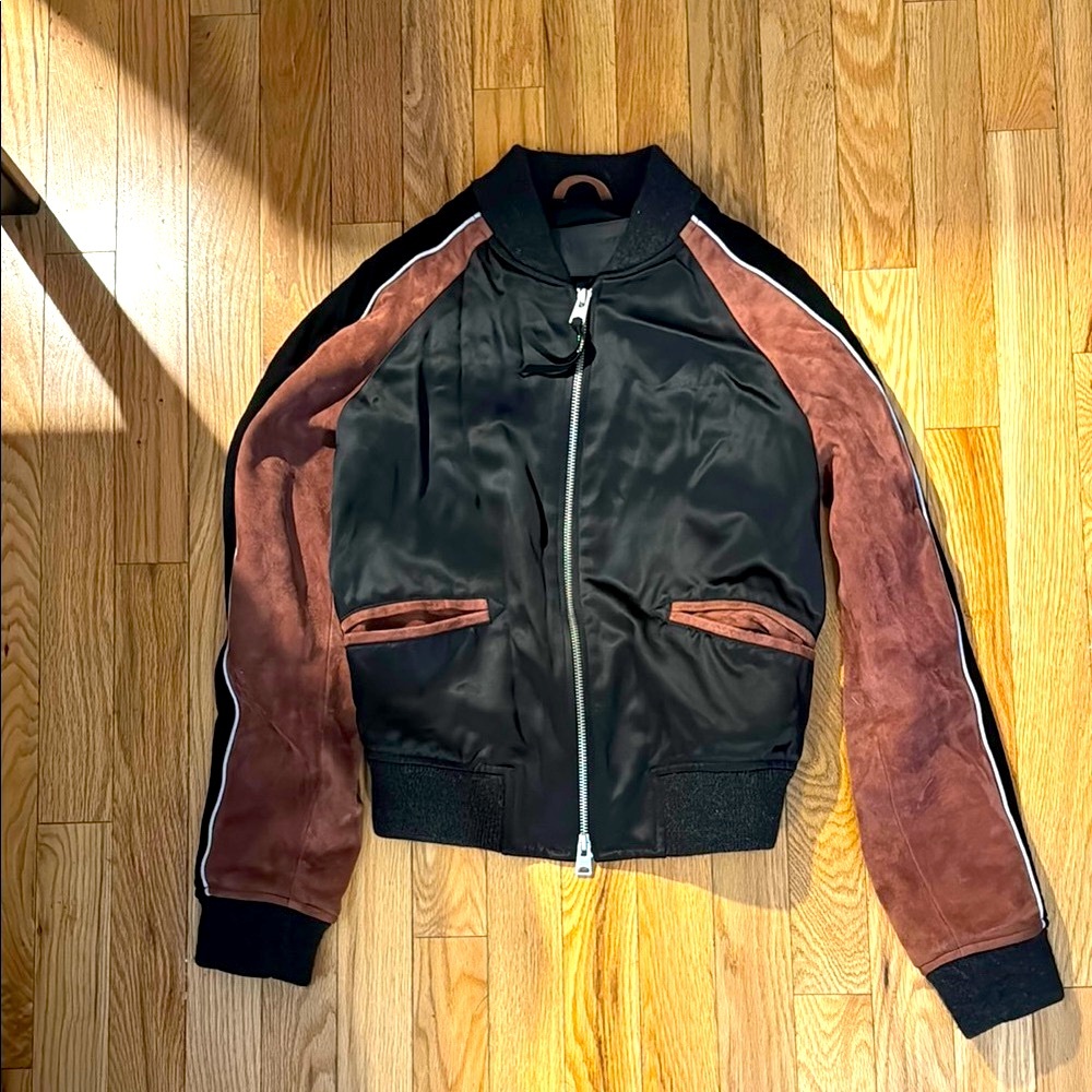 All Saints Atley Bomber Jacket size small